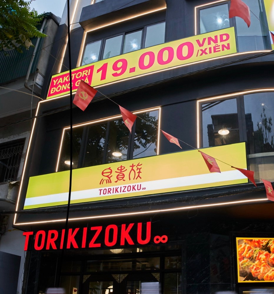TORIKIZOKU Opens Its First Store in Vietnam — Opening Ceremony Held