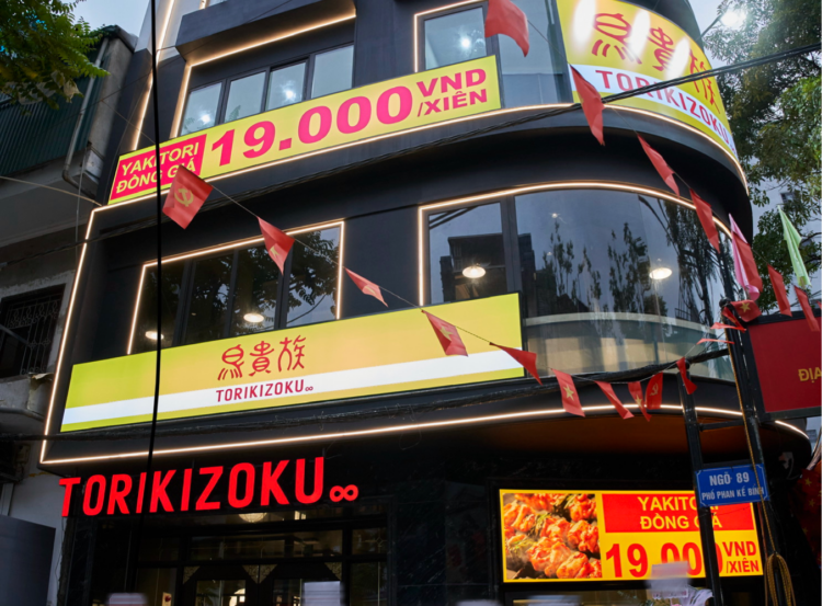 TORIKIZOKU Opens Its First Store in Vietnam — Opening Ceremony Held