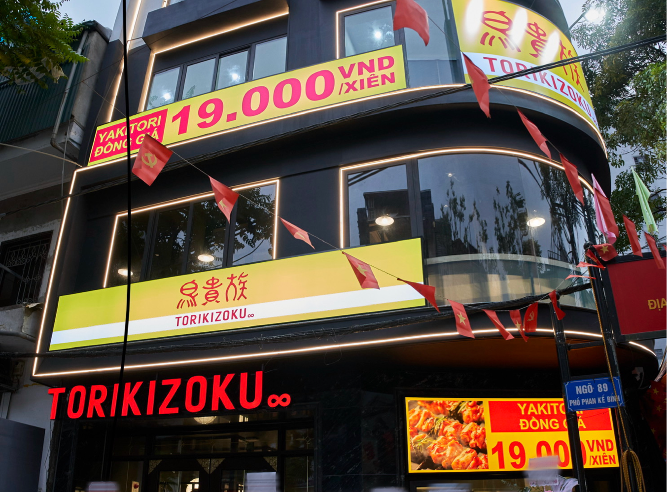 TORIKIZOKU Opens Its First Store in Vietnam — Opening Ceremony Held